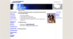 Desktop Screenshot of baumer.mullermartiniusa.com